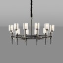 Loft Industry Modern - The Black Chandelier2